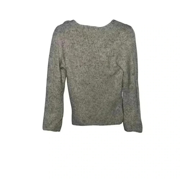 Fisherman out of Ireland brown Comfy V-neck Long Sleeve Preppy Light Academia - Picture 2 of 8